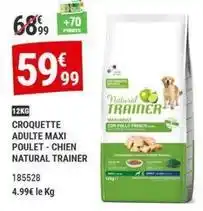 Gamm vert Croquette adulte maxi poulet offre
