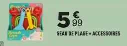 Centrakor Seau de plage + accessoires offre