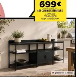 Centrakor Set cuisine exterieure offre