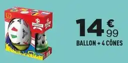 Centrakor Ballon + 4 cônes offre