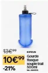 Decathlon Gourde flasque souple trail offre