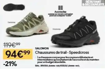 Chaussures de trail