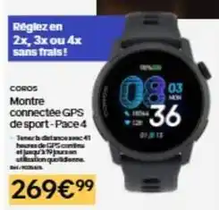 Decathlon Mon - connectée gps de sport offre