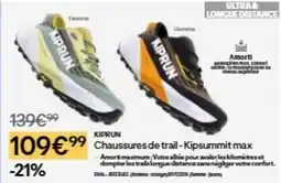 Decathlon Chaussures de trail-kipsummit max offre