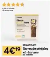 Decathlon Decathlon - barres de cereales offre