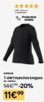Decathlon T-shirt manches longues offre
