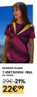 Decathlon T-shirt femme-nya offre