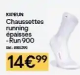 Decathlon Chaussettes running épaisses offre