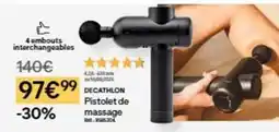 Decathlon Decathlon - pistolet de massage offre