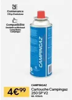 Decathlon Campingaz - cartouche 250 sp v2 offre