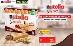 METRO Nutella - b-ready offre