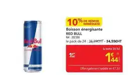 METRO Red bull - boisson énergisante offre