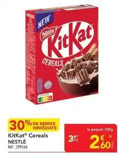 METRO Nestlé - kitkat cereals offre