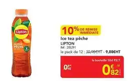 METRO Lipton - ice tea pêche offre