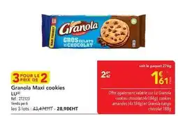 METRO Lu - granola maxi cookies offre
