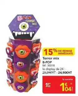METRO Mix - terror offre