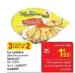 METRO Nestlé - la laitière offre
