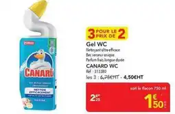 METRO Canard - gel wc offre