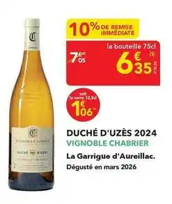 METRO Mars - duché d'uzes 2024 offre