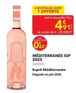 METRO Mediterranee igp offre