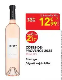 METRO Cotes-de- provence 2025 offre