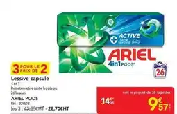 METRO Ariel - lessive capsule offre