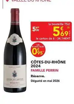 METRO Perrin - côtes-du-rhône 2024 offre