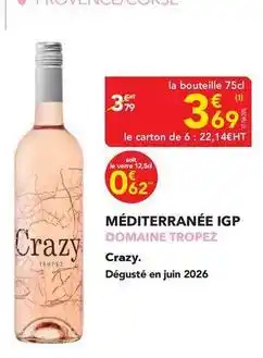 METRO Domaine tropez - mediterranee igp offre
