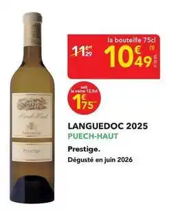 METRO Languedoc 2025 offre