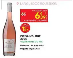 METRO Saint loup - pic saint-loup 2025 offre