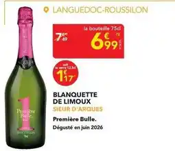 METRO Sieur d'arques - blanquette de limoux offre
