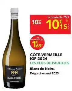 METRO Cote-vermeille igp 2024 offre