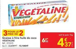 METRO Végétaline - graisse à frire huile de coco offre