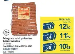 METRO Mont blanc - salaisons du mont blanc offre
