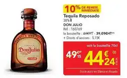 METRO Don julio - tequila reposado offre