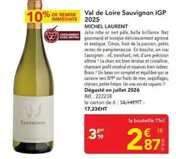 METRO Complet - val de loire sauvignon igp offre