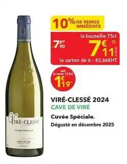 METRO Viré-clessé 2024 offre