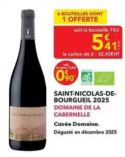 METRO Saint-nicolas-de- bourgueil 2025 offre