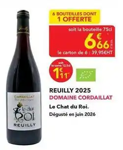 METRO Le chat - reuilly 2025 offre