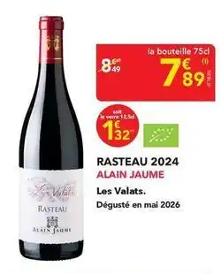 METRO Rasteau 2024 offre