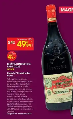 METRO Magnum - chanteaunceuf-du- papel 2023 offre