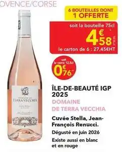 METRO Domaine de terra vecchia - ile-de-beauté igp 2025 offre