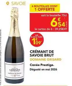 METRO Brut - cremant de savoie offre