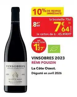 METRO Avril - vinsobres 2023 rémi pouizin offre