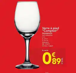 METRO Verre à pied offre