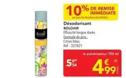 METRO Boldair - désodorisant offre