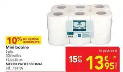 METRO Metro - mini bobine offre