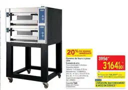 METRO Oem - gamme de fours à pizas offre