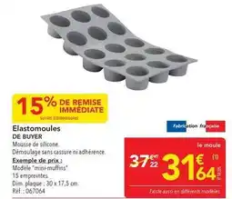 METRO De buyer - elastomoules offre