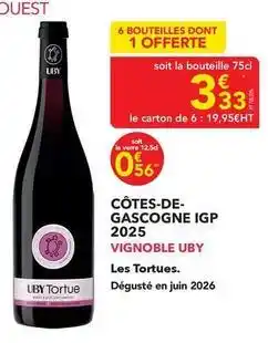METRO Uby - côtes-de-gascogne igp offre